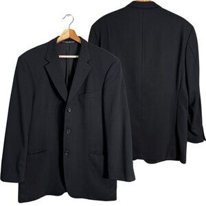 Boss Hugo Boss Wool Sport Coat Dinner Jacket Blazer Men's 40S Black Career